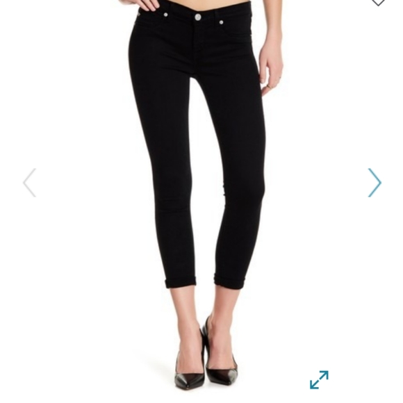 Hudson Crop Harkin Super Skinny With Cuff - Picture 8 of 8